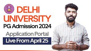 CUET PG 2024  Delhi University Admission  Application From April 25  Keralas #1 CUET PG Coaching