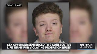 Ellis County Child Sex Offender Who Violated Probation Rules Sentenced To 2 Consecutive Life Terms