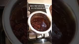 How to make perfect south Indian filter coffee - Easy to make filter coffee at home recipe shorts