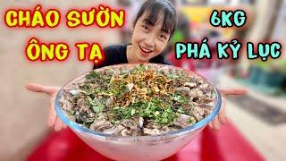 Cô Chủ Cháo Sườn Ông Tạ Vái Lạy Đòi Miễn Phí Nếu Yến Hugo Ăn Hết Tô Cháo Sườn 6Kg 15Phần Phá Kỷ Lục