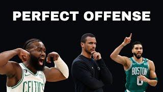 0.5 Second Basketball  Boston Celtics Offense  5 Out Motion Offense