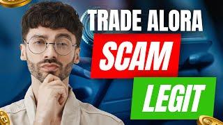 Trade Alora ️SCAM or LEGIT  Truth About the AI Trading Platform EXPOSED    SCAM ALERT   