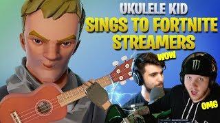 Cutest Kid On Fortnite Sings To Top Fortnite Streamers - Part 2 Fortnite Battle Royale