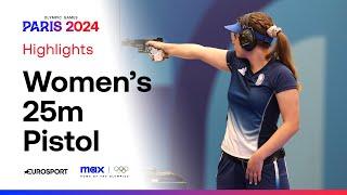 Shoot Off Glory  Womens 25m Pistol Highlights  Paris 2024 Olympics  #Paris2024