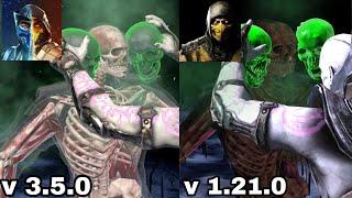 Old MK Mobile VS New MK Mobile  X-Rays Comparison