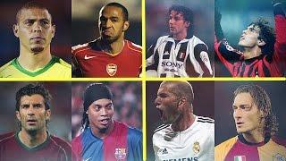 Legendary Old Football Skills Show - RonaldoDinhoTottiHenryKakaZidane & more  HD