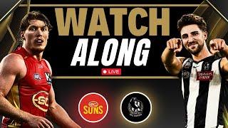 Watch Along  Gold Coast vs Collingwood  AFL Round 16 2024