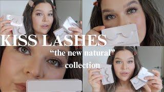 Best Natural Lashes? KISS The New Natural Lash Collection Try-On & Review  Holly Lynora