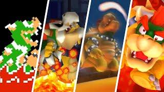 Evolution of Bowser Dying in Lava 1985-2021