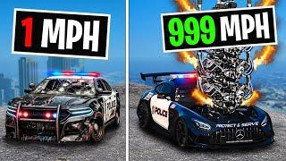 Upgrading Slowest to Fastest Cop Cars on GTA 5 RP