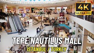 İstanbul Turkiye Tepe Nautilus Mall Walking Tour 4K Ultra HD60fps