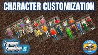 CHARACTER CUSTOMIZATION - Farming Simulator 22