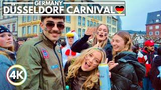 Germany Carnival in 2023 - Düsseldorf Carnival is One of Germany’s Biggest Parties 4K City Walk