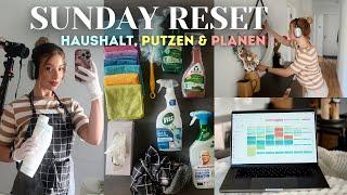 SUNDAY RESET ROUTINE -  Putzen Planen & Haushalt ‍