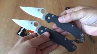 чиПара версия 2 - new fake chinese Spyderco Paramilitary 2