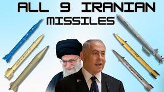 Can These 9 Iranian Missiles Destroy Israel? How Powerful Are They?