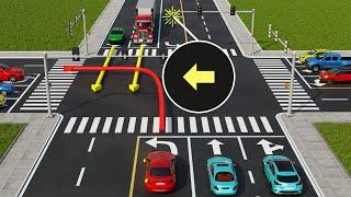 If You Want to Turn Left on FLASHING Yellow What Should You Do?