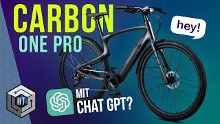 Urtopia Carbon One PRO Leichtes E-Bike mit ChatGPT im Test 2024er Modell