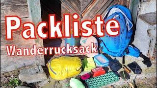 Wanderausrüstung I Meine Packliste für eine Tagestour