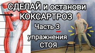 Останови КОКСАРТРОЗ. Часть 3 Упражнения стояиз-за этой мышцы проблемы в тазу и спине