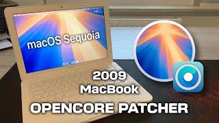 Installing macOS Sequoia using OpenCore Legacy Patcher 2.01  MacBook Late 2009 GERMAN