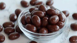 Homemade Cadbury Nutty Chocolate Recipe।How to make Chocolate Coated AlmondsAlmond Chocolate Recipe