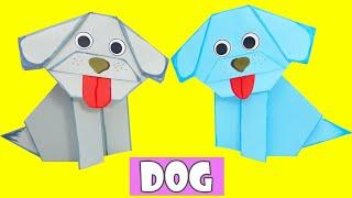 Origami DOG easy  DIY paper crafts