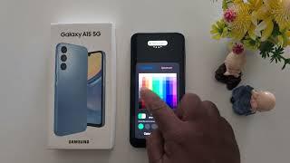 How to Customize Edge Lighting in Samsung A15  Edge Lighting Effect & Color