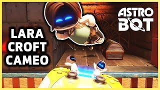 Astro Bot - LARA CROFT Cameo Bot at Hieroglitch Pyramid