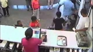 Young Girl Beat Up In McDonalds For Complaining About Man Cutting In Line