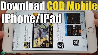 How To Download Call Of Duty Mobile COD Mobile IOS iPhone  iPad 2019