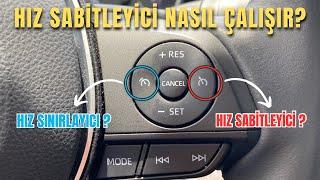 Hız Sabitleyici Cruise Control ve Hız Sınırlayıcı Nedir?  Nasıl Çalışır?