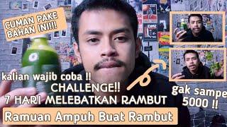 CARA MEMBUAT RAMBUT LEBAT DALAM 7 HARI DENGAN RAMUAN INI 