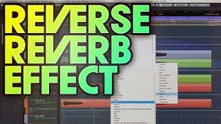 How to create reverse reverb vocal effects on screamed vocals in metal songs