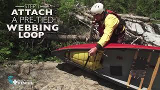 How to Tie a Canoe Bridle — Whitewater Rescue Technique