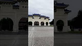 Chiang Kai-shek Memorial Hall in Taipei #youtubeshorts #shorts #taiwan