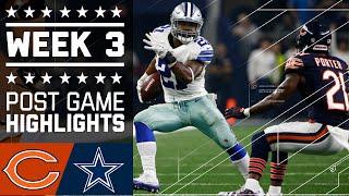 Bears vs. Cowboys  NFL Week 3 Game Highlights