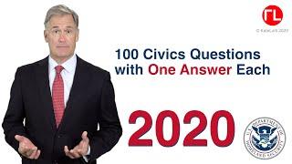 US Citizenship Test Questions with One SimpleEasy answer Each 2020