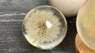 Dandelion in Resin  RESIN Art