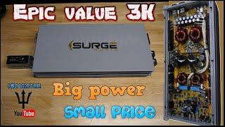 Surge Audio amp Dyno PL 3000.1 Epic Value 3000 watt amp