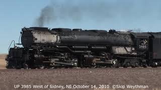 Union Pacific 3985 Highball at Sidney