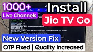 How To Install Jio TV App In Android TV. How To Play Jio TV On Android TV. Jio TV Go