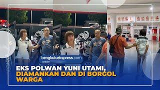 Eks Polwan Yuni Utami diamankan dan di borgol warga