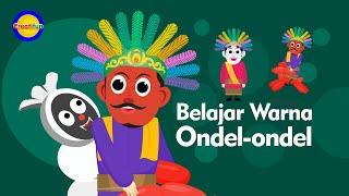 Belajar Mengenal Warna untuk Balita Ondel-ondel Balon Imut Lucu - Video Edukasi Anak Indonesia