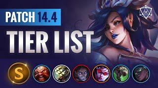 UPDATED Patch 14.4 Tier List for Season 2024 League of Legends
