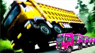 TRUK JOGET LUCU  MOBIL TRUK DANCE TIK TOK - TRUK OLENG - TRUK JOGET TIKTOK - XE TẢI NHẢY