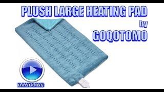 GOQOTOMO Heating Pad Fast-Heating Technology SUPER PLUSH