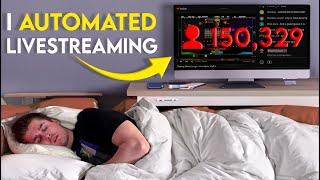 They said I couldn’t livestream while sleeping so I built a game to stream for me