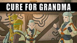 The Legend of Zelda Tears of the Kingdom how to cure Grandmother Kakariko Village - Porridge recipe