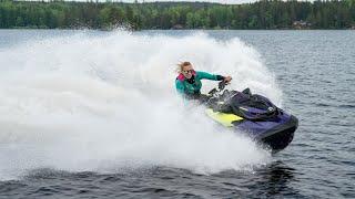 Olympic gold medalist Frida Hansdotter joins the Sea-Doo family